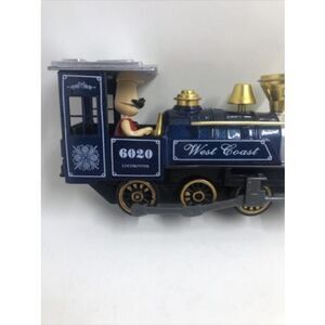 West Coast 6020 Locomotive Train Engine Pull-Back Toy Train. Lights & Sound